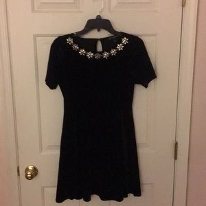 Black Velvet holiday dress.